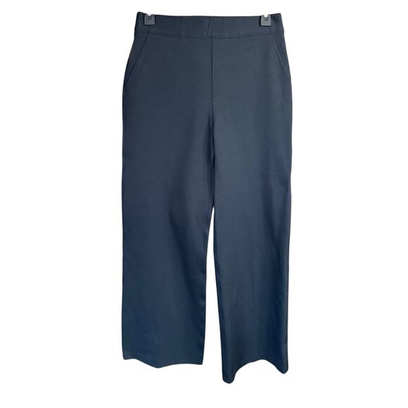 SPANX The Perfect Wide Leg Ponte Trouser Pant Black 20385R Small Officesiren - Picture 1 of 13